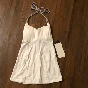 White Lulu Lemon Wandering Yogi Halter